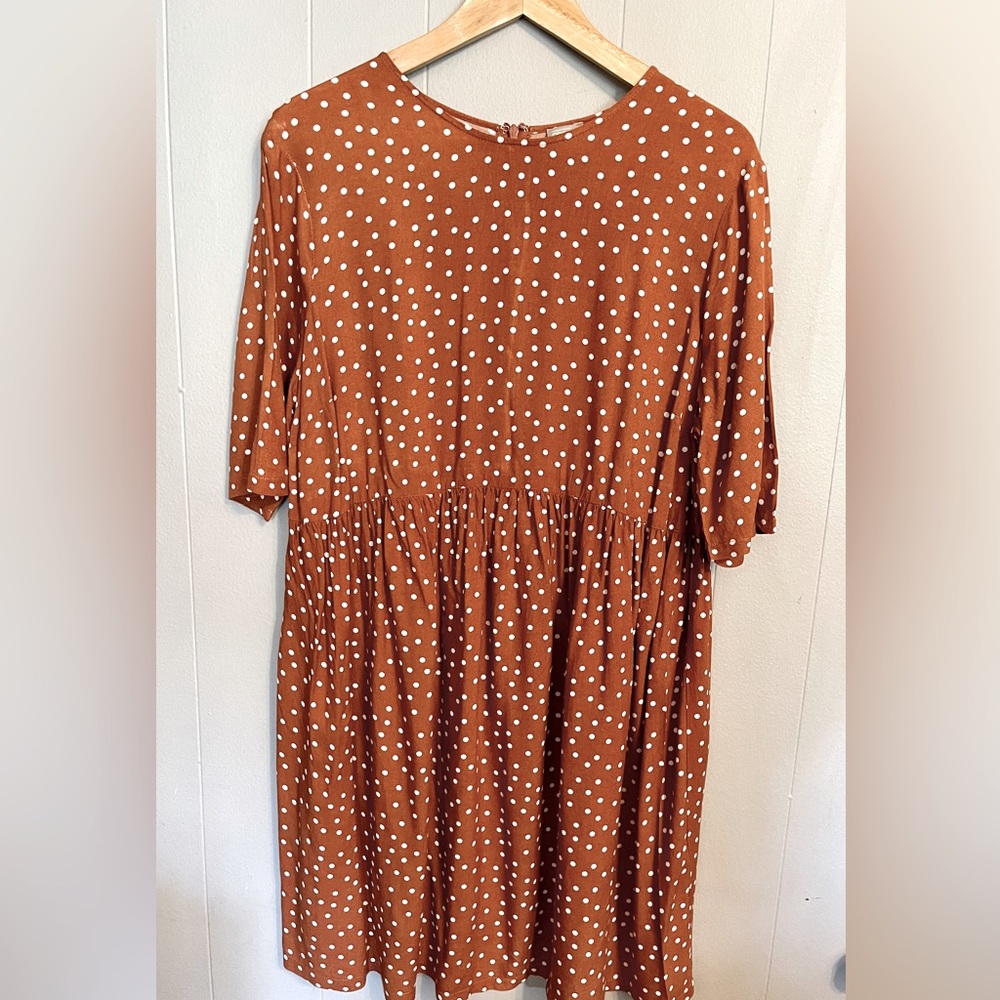 ASOS Polka dot Maternity dress.